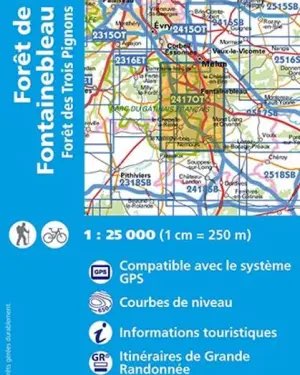 2417OT Forêt de Fontainebleau et Forêt des 3 Pignons